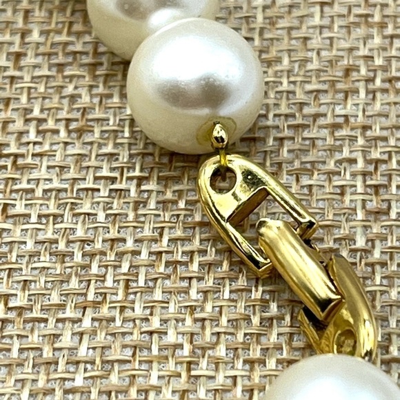 Vintage Napier Pearl Necklace Genuine Pink Rose Quartz, Vintage Napier 24” - Picture 12 of 12